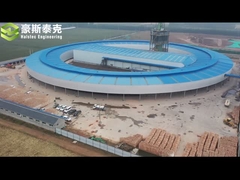 Mobile Rotary Tunnel Kiln For Auto Clay Brick Manufacturing Plant