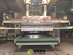 Clay Brick Factory Robot Clay Brick Stacking Machine With Pressure 0.8Mpa For Brick Production Line