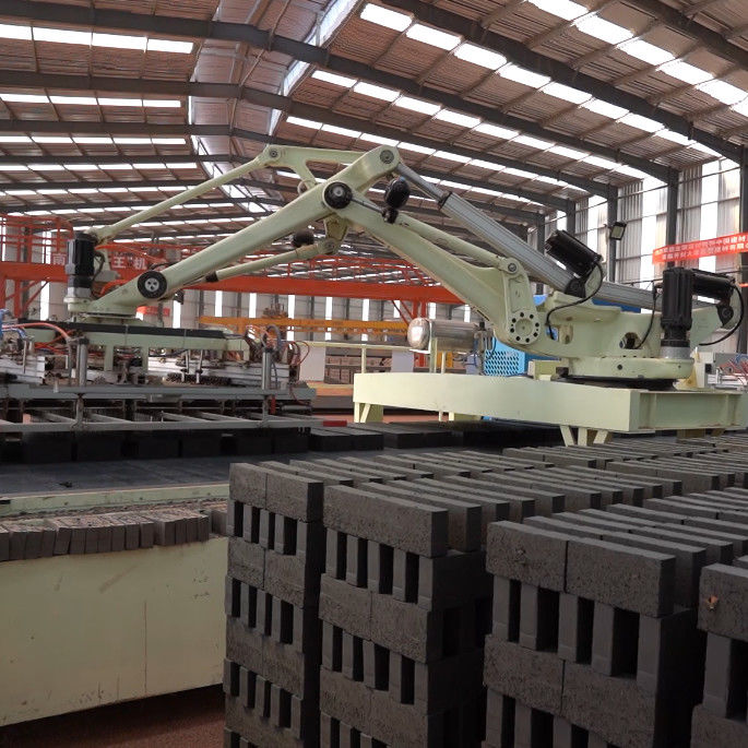 30000 Bricks/hr Robot Stacking Machine Clay Brick Stacking Machine