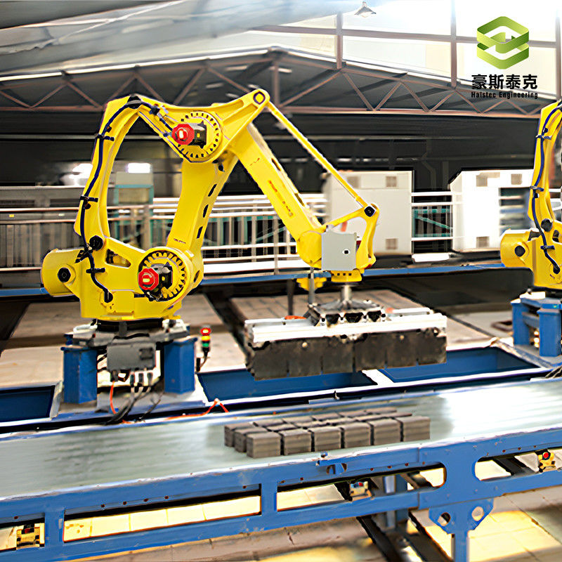 22000-36000 Bricks/Hr Capacity Robot Stacking Machine Brick Extruder ...