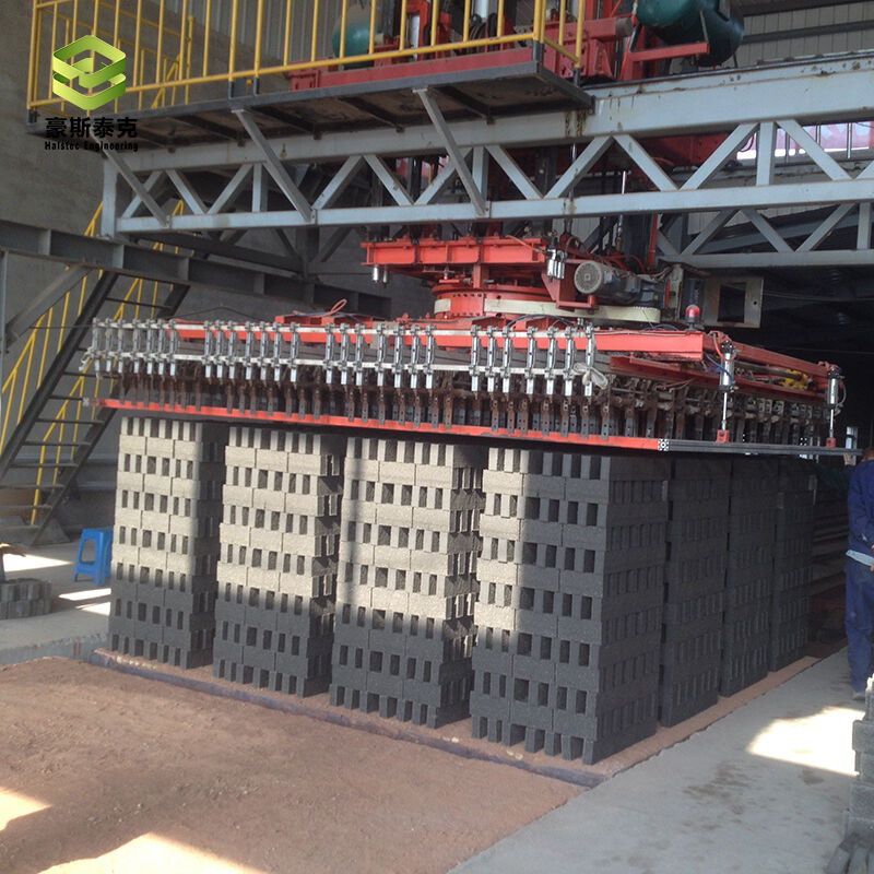 204 Robot Stacking Machine Featuring Customized Gripper Designed to ...
