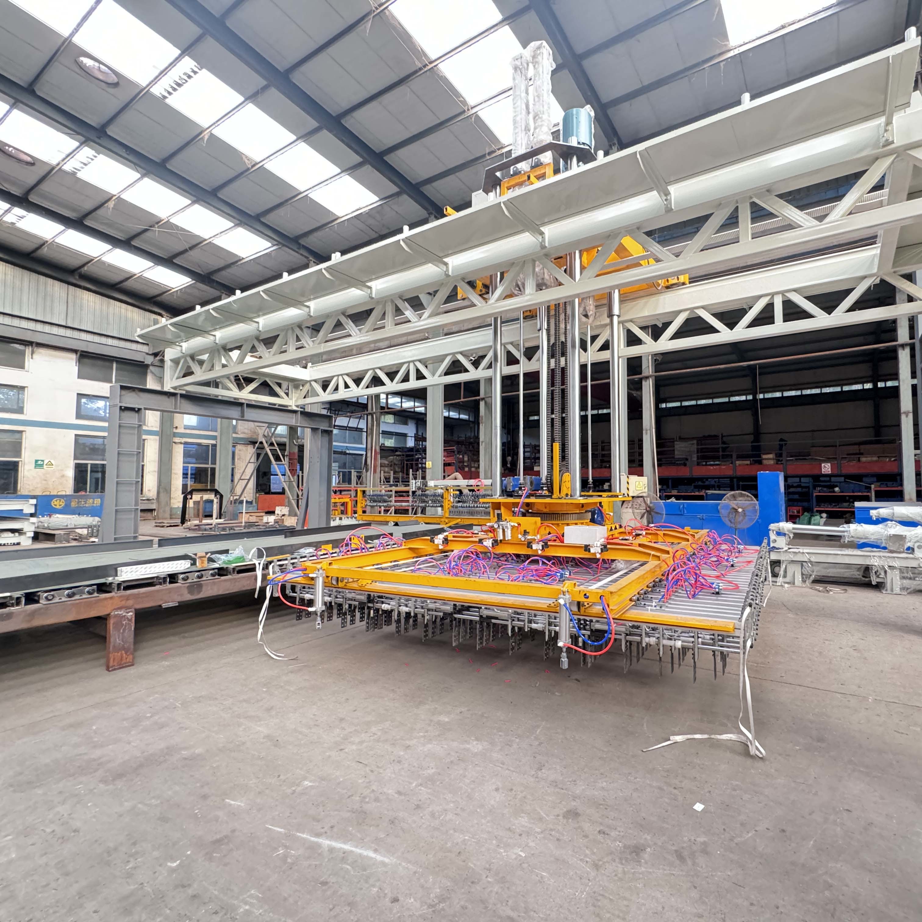 Automatic Brick Making Machine Stacker for Green Bricks Stacking in ...